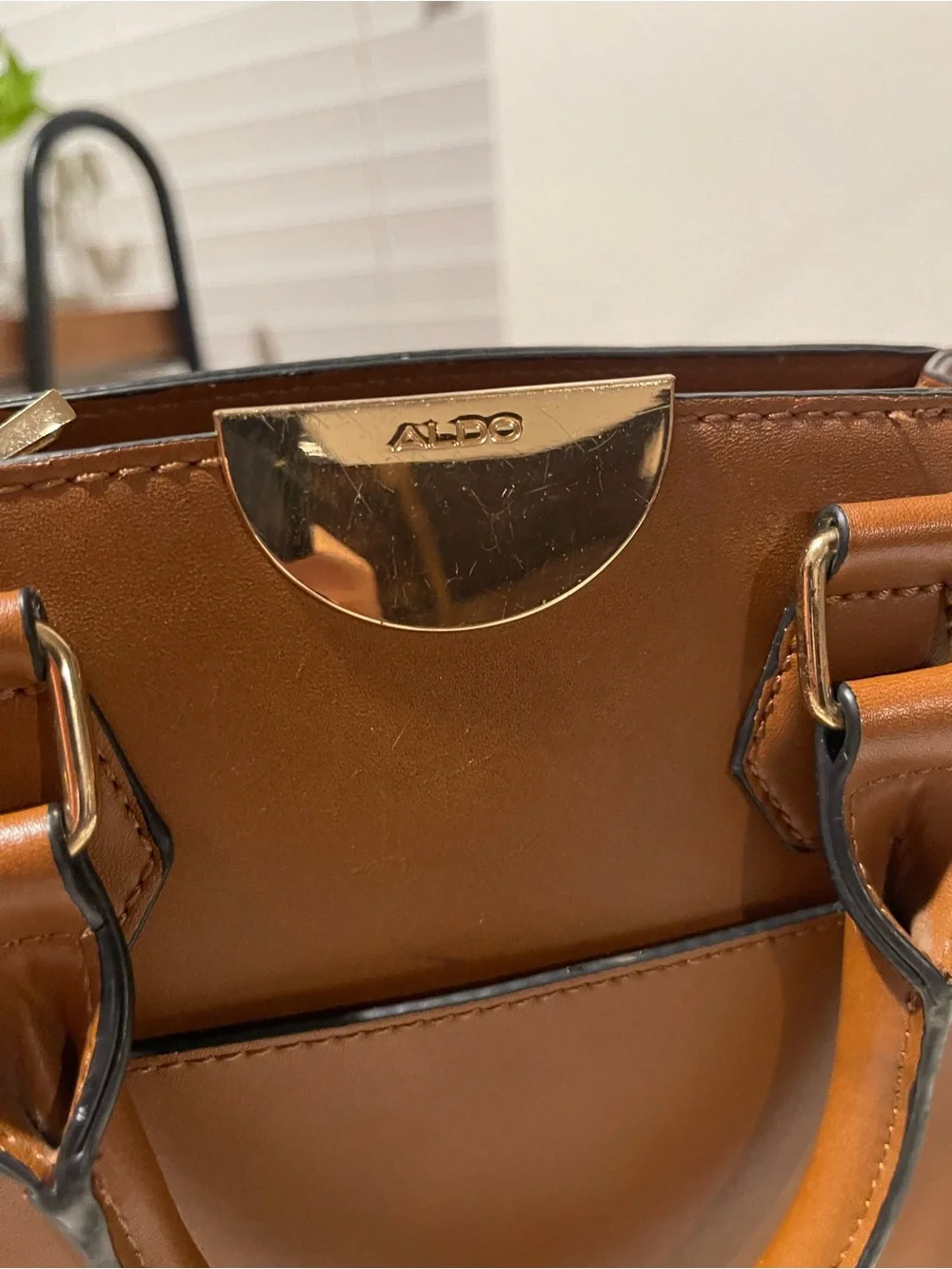 Aldo structured satchel